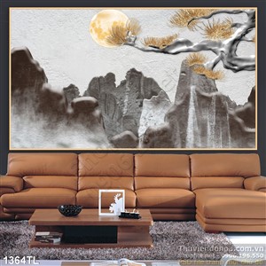 Tranh điêu khắc trang trí phòng khách