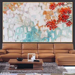 Tranh decor hoa trang trí tường đẹp