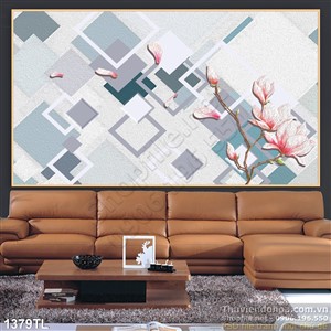 Tranh hoa văn trang trí treo tường đẹp