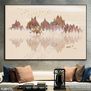 Tranh màu nước trang trí treo tường đẹp