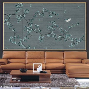 Tranh hoa văn trang trí tường đẹp