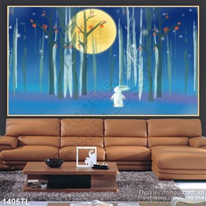 Tranh trang trí treo tường phòng ngủ