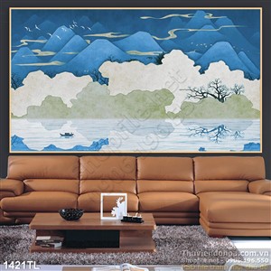 Tranh decor trang trí phòng khách