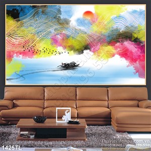 Tranh màu trang trí treo tường nghệ thuật