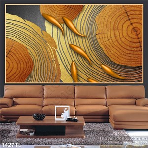 Tranh cá nghệ thuật hiện đại