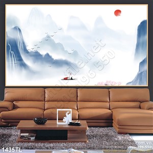 Tranh sơn dầu phong cảnh trang trí tường
