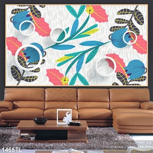 Tranh họa tiết trang trí dán tường