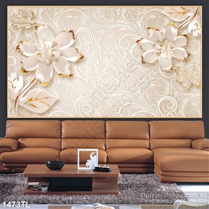 Tranh lụa 3D trang trí tường mới nhất