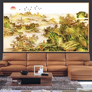 Tranh thư pháp phong thủy đẹp nhất