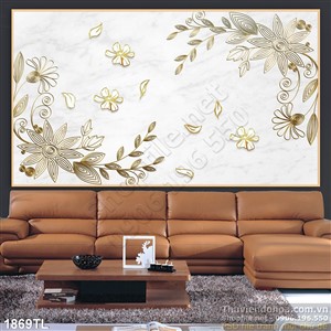 Tranh lụa 3D hoa Sen mới nhất