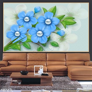 Tranh tranh hoa giả ngọc in kính đẹp nhất