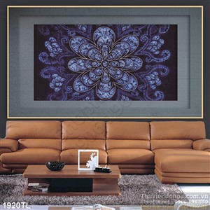 Tranh hoa văn hiện đại treo tường đẹp