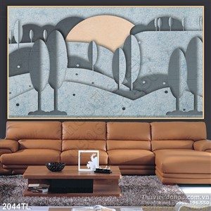 Tranh decor quán cà phê hiện đại