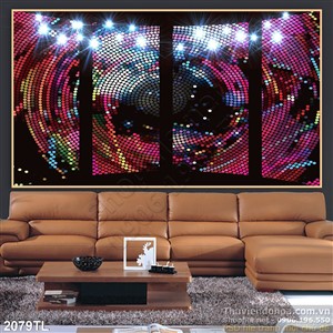 Tranh trang trí sân khấu chất lượng cao