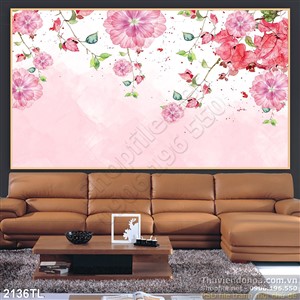 Tranh 3D hoa in kính UV chất lượng cao