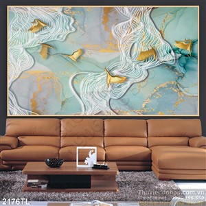 Tranh 3D điêu khắc nghệ thuật hiệ đại