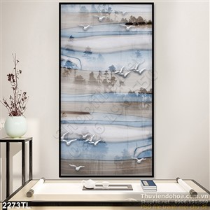 Tranh 3D điêu khắc treo tường đẹp