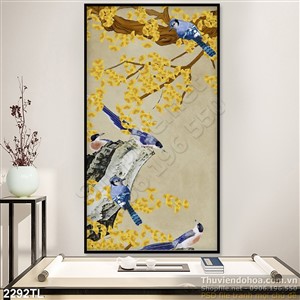 Tranh phong thủy chim én