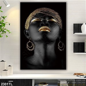 Tranh tóc nghệ thuật treo tường hiện đại