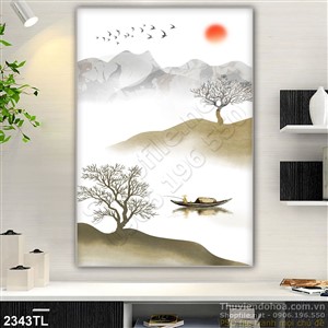 Tranh thư pháp trang trí treo tường đẹp