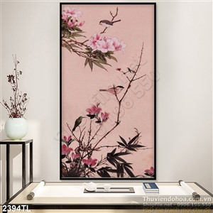 Tranh hoa mùa xuân đẹp nhất