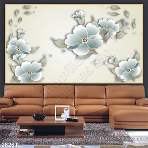 Tranh hoa in gạch đẹp nhất