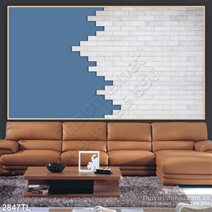 Tranh 3D tường gạch đẹp nhất