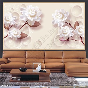 Tranh hoa hồng trnag trí phòng ngủ đẹp