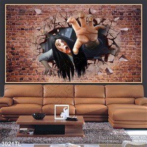 Tranh kinh dị treo tường