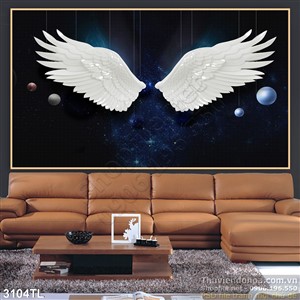 Tranh đôi cánh thiên thần