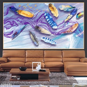 Tranh sơn dầu lông vũ đẹp nhất