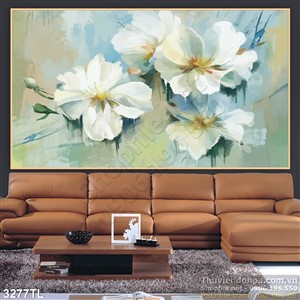 Tranh sơn dầu hoa Mai đẹp nhất