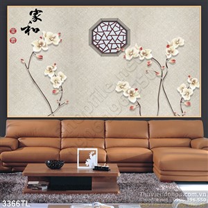 Tranh 3D hoa nghệ thuật đẹp