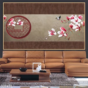 Tranh hoa mộc lan cổ điển truyền thống