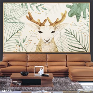 Tranh nai nghệ thuật trang trí tường