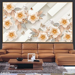 Tranh hoa giả ngọc in gạch đẹp nhất