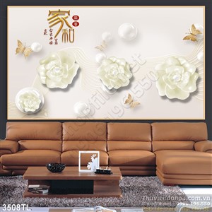 Tranh thư pháp giả ngọc trang trí treo tường đẹp