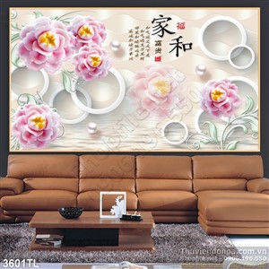 Tranh hoa giả ngọc thư pháp đẹp nhất