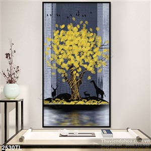 Tranh sơn dầu đẹp treo tường