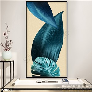 Tranh hoa lá trang trí treo tường đẹp