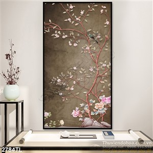Tranh hoa trang trí treo tường đẹp