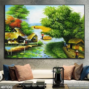 Trang làng quê Việt Nam độc đáo