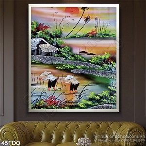 Trang làng quê Việt Nam độc đáo