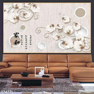 Tranh thư pháp hoa lan đẹp nhất