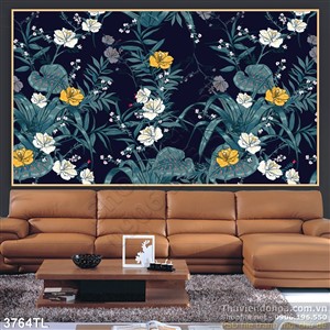 Tranh hoa văn in vải đẹp nhất