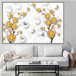 Tranh hoa vàng mới nhất