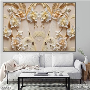 Tranh hoa lan ngọc đẹp nhất