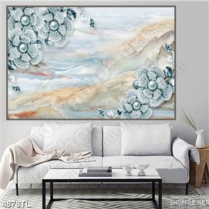 Tranh hoa đẹp nghệ thuật in wall