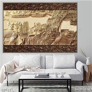 Tranh điêu khắc cảnh