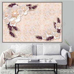 Tranh hoa mai đẹp in uv